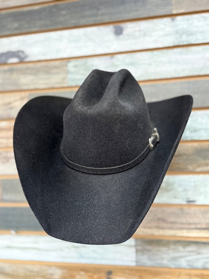USED Serratelli Hat Co Felt Ladies Cowboy Hat 6 7/8