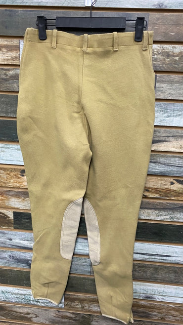 USED Dublin Ladies KneePatch Breech 26 Tan