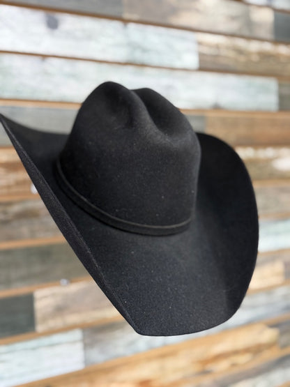 USED Serratelli Hat Co Felt Ladies Cowboy Hat 6 7/8