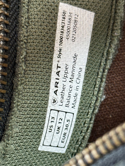 USED Ariat Youth Paddock Boots | US13