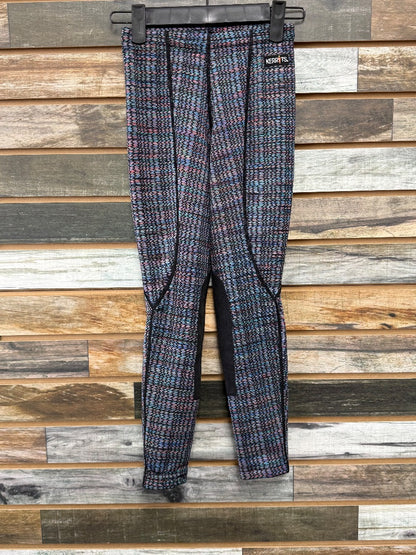 USED Kerrits Youth Rainbow Riding Tights