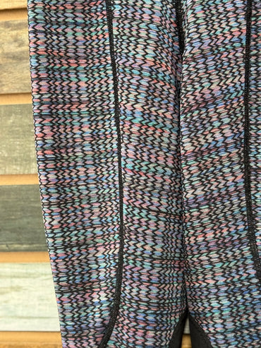 USED Kerrits Youth Rainbow Riding Tights