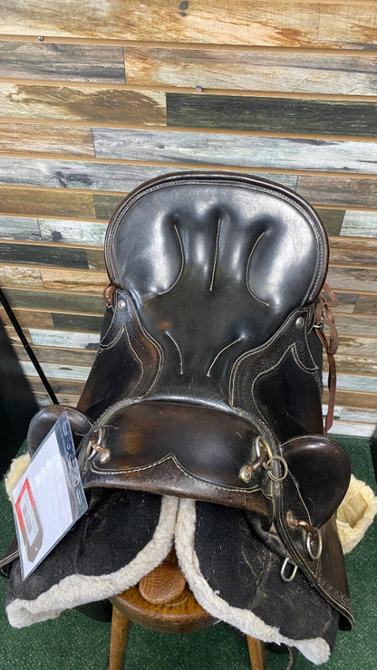 USED OrthoFlex Trail/ Endurance Saddle 15" Black