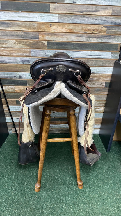 USED OrthoFlex Trail/ Endurance Saddle 15" Black