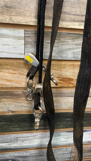 USED  Draw Reins 78" Black