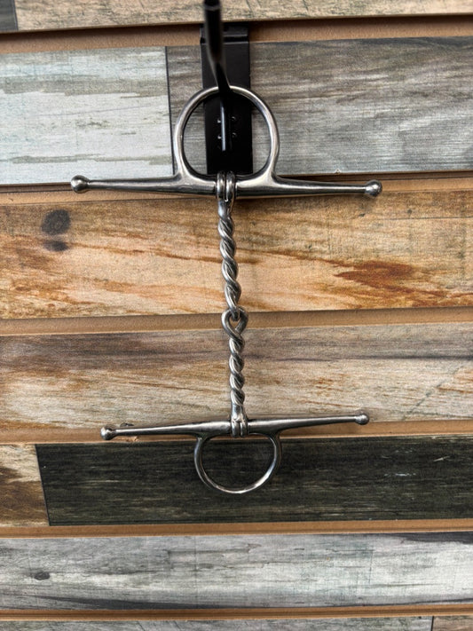 USED  Full Cheeck Twisted Snaffle 5"