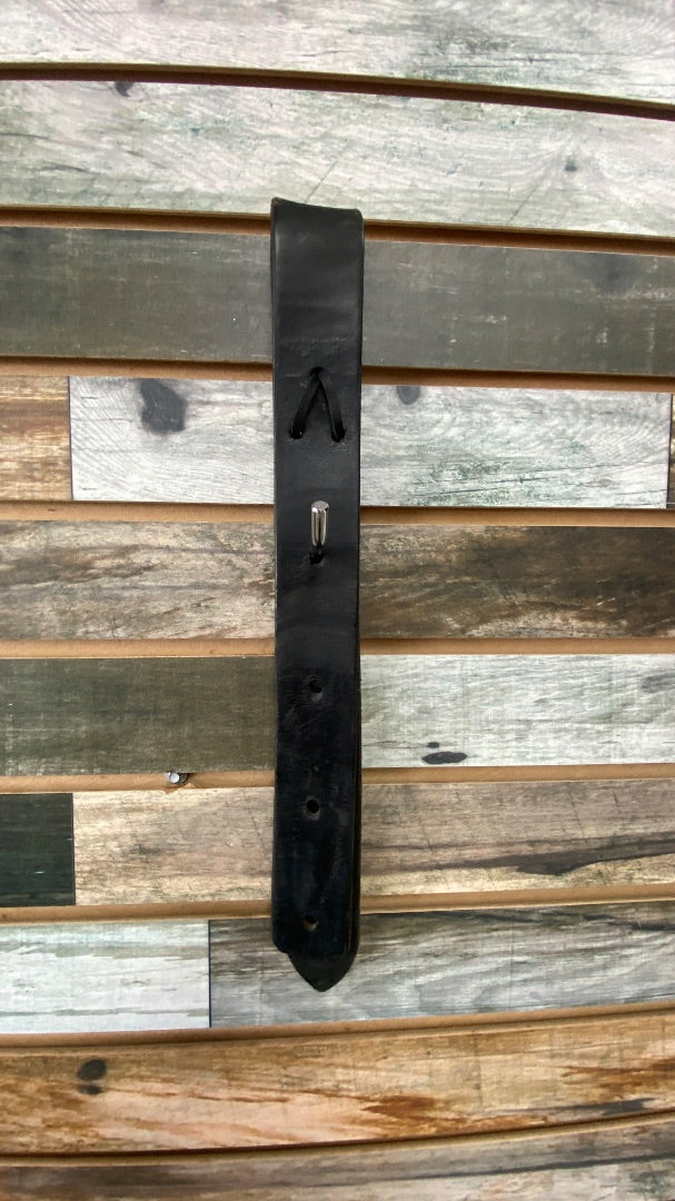 USED Golden Horseshoe Equestrian Off Billet Leather  Black