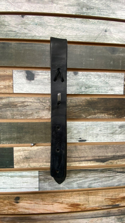USED Golden Horseshoe Equestrian Off Billet Leather  Black