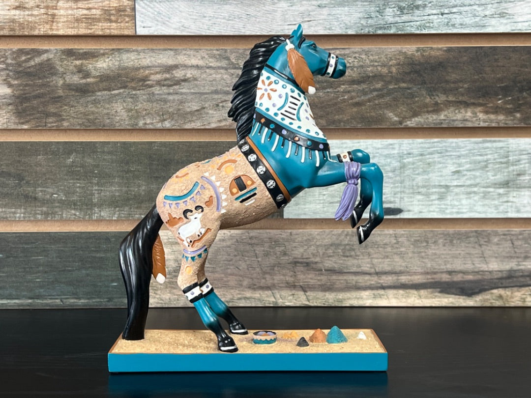 USED Painted Ponies Navajo Sand Painter