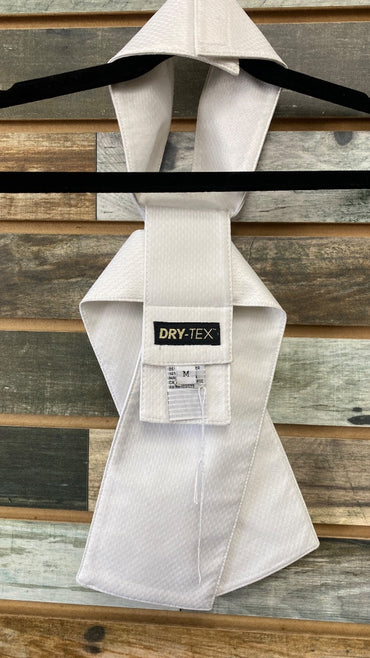 USED Dry-Tek Ladies Show Tie Medium White