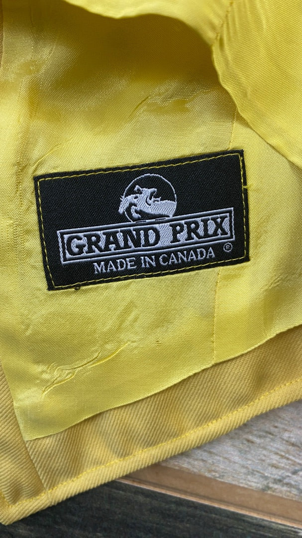 USED Grand Prix Show Vest 16R Mustard Yellow