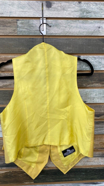 USED Grand Prix Show Vest 16R Mustard Yellow