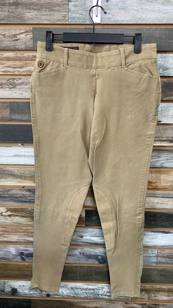 USED Ariat Knee Patch Breeches 26L Tan