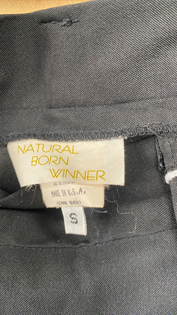 USED Natural Born Winner Ladies Western Show Pants Small Black