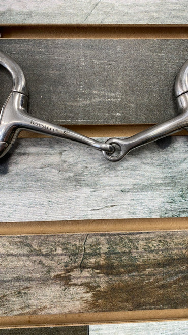 USED 5" Korsteel Eggbutt Snaffle -- Good Condition