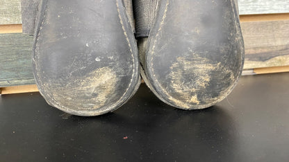 USED Medium Eskadron Hard Shell Brushing Boots -- Heavily Used
