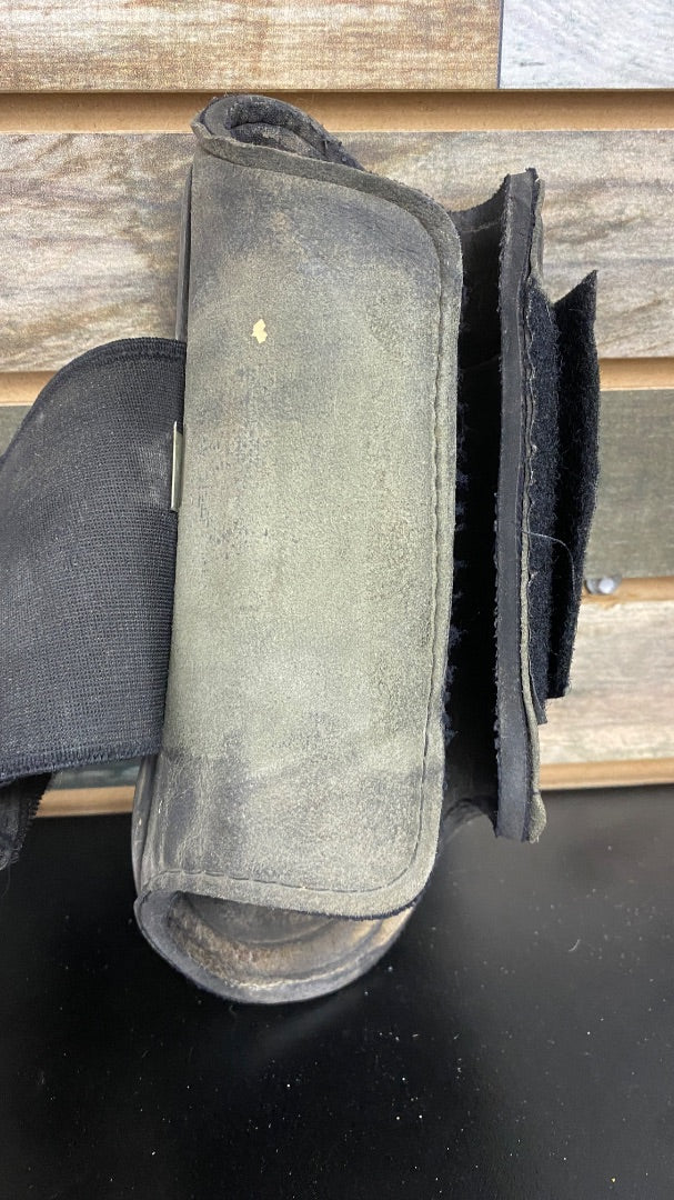 USED Medium Eskadron Hard Shell Brushing Boots -- Heavily Used