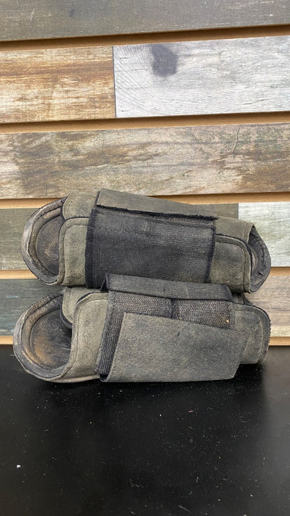 USED Medium Eskadron Hard Shell Brushing Boots -- Heavily Used