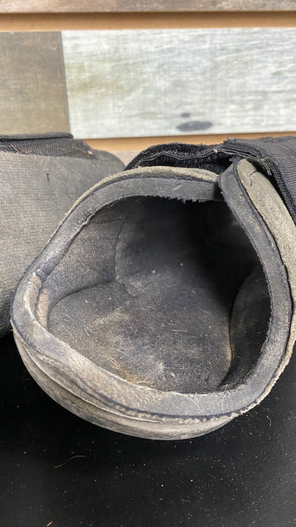 USED Medium Eskadron Hard Shell Brushing Boots -- Heavily Used