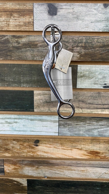 USED Metalab Ported Curb Bit 5” Silver