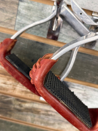 USED Medium Oil Western Stirrups