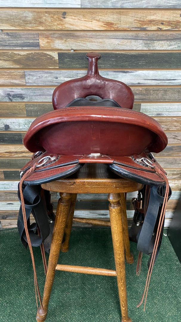 USED Big Horn Gaited Trail Saddle 16" Dark Oil