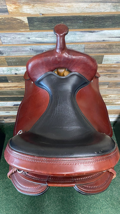 USED Big Horn Gaited Trail Saddle 16" Dark Oil