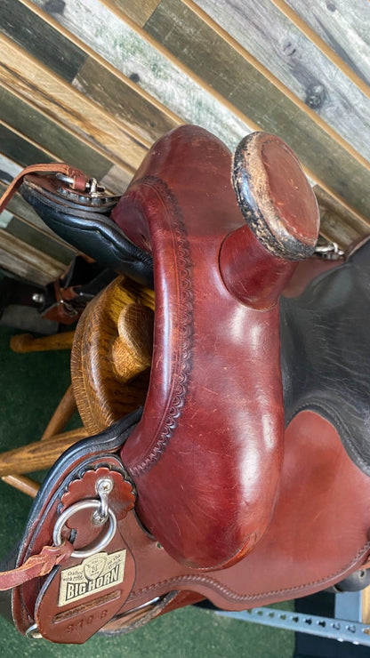 USED Big Horn Gaited Trail Saddle 16" Dark Oil