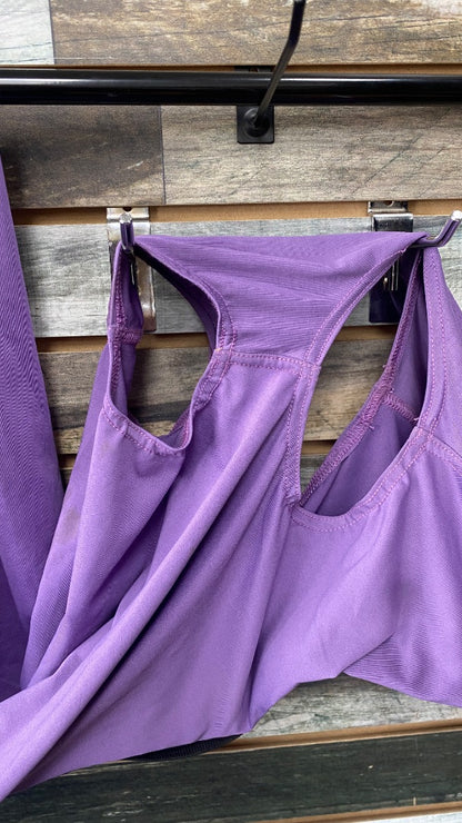 USED Golden Horseshoe Equestrian Lycra Slinky With Head Medium Purple