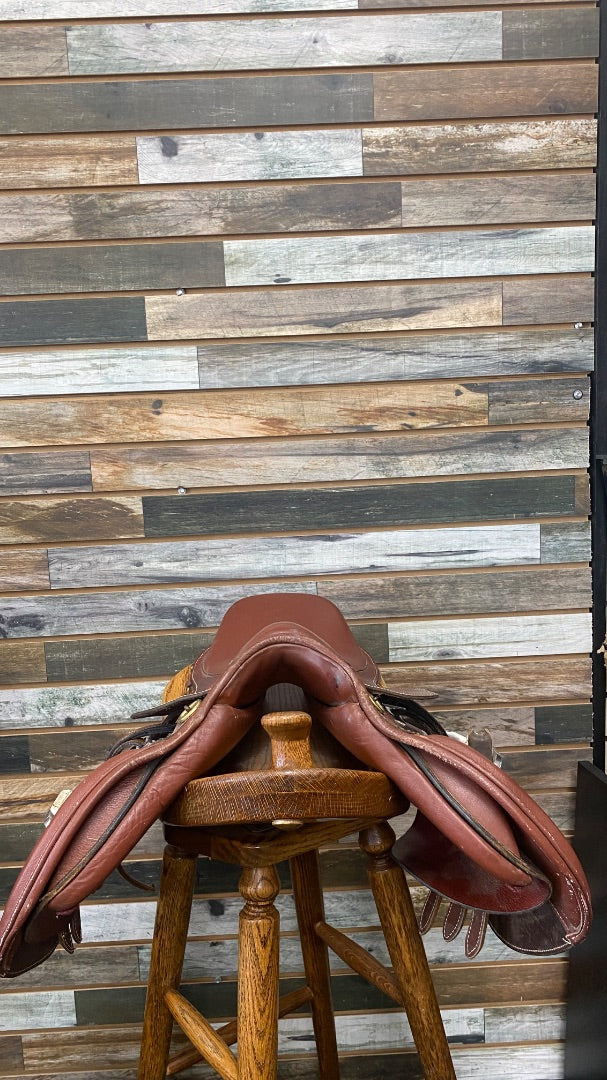 USED Kincade AP English Saddle Youth 15” Medium Oil