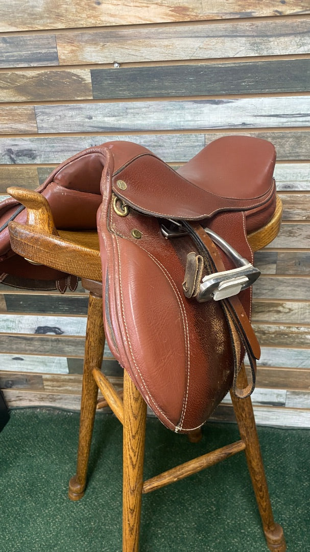 USED Kincade AP English Saddle Youth 15” Medium Oil