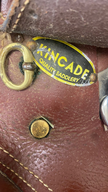 USED Kincade AP English Saddle Youth 15” Medium Oil