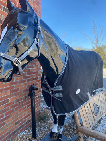 USED Smart Pak Coolers Horse Blank w/ Silver Piping