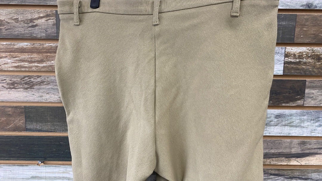 USED Devon-Aire Knee Patch Breeches 40 Reg Tan