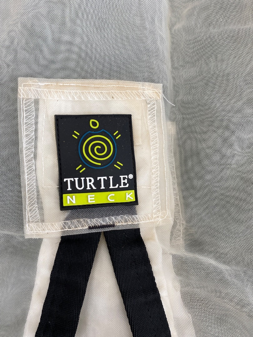 USED Fly Turtle Fly Sheet with Neck 72" White with Black Trim
