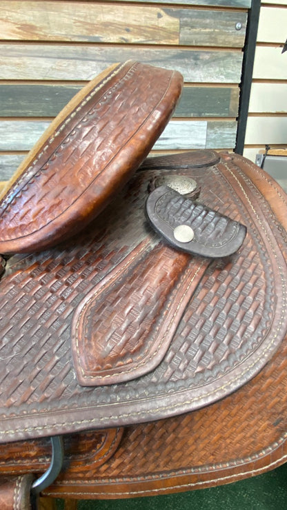 USED RS RS Medium oil Ranch Saddle 16" Medium Oil