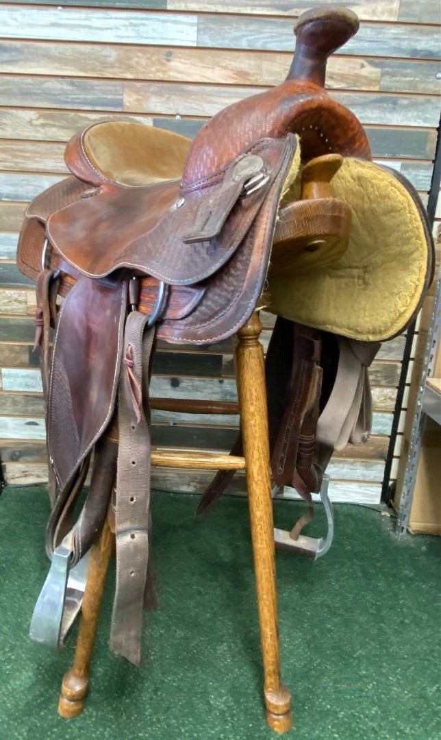 USED RS RS Medium oil Ranch Saddle 16" Medium Oil