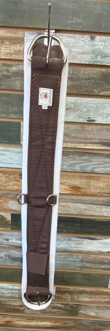 USED Big Horn Big Horn Brown Felt Cinch 33" Brown