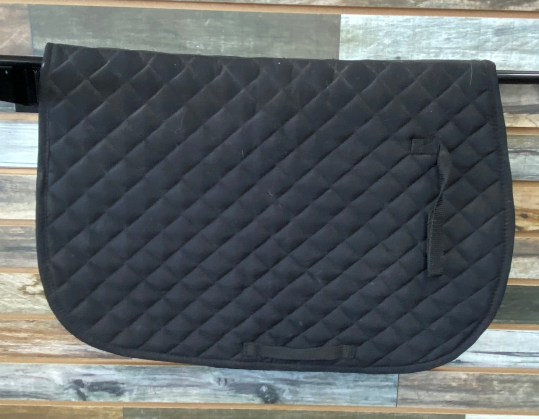 USED Dover Black Saddle Pad AP AP Black