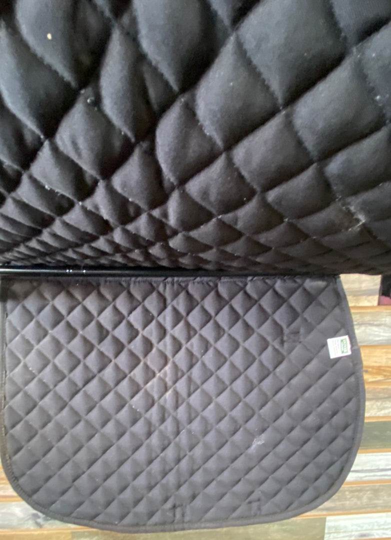 USED Dover Black Saddle Pad AP AP Black