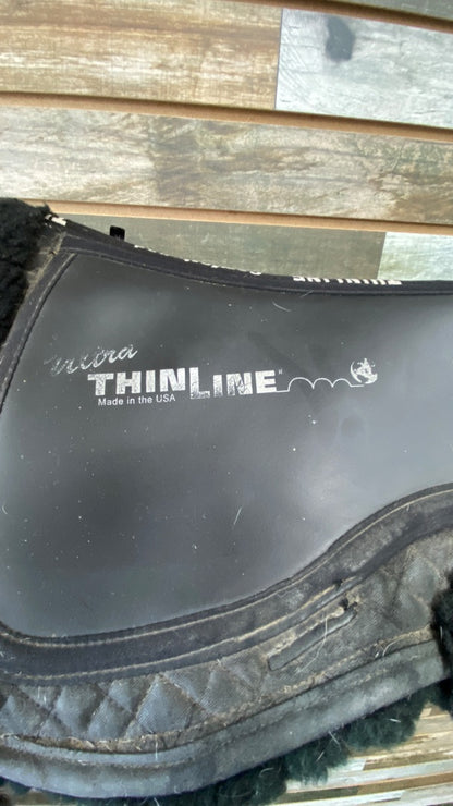 USED Thinline Thinline Comfort Pad Fleece lined, Shimmable  Black