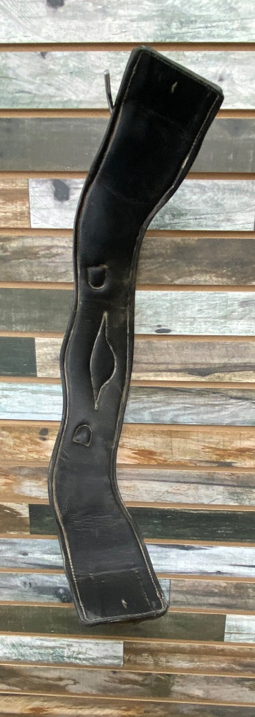 USED Logic by County Black Dressage Girth 24" 24" Black