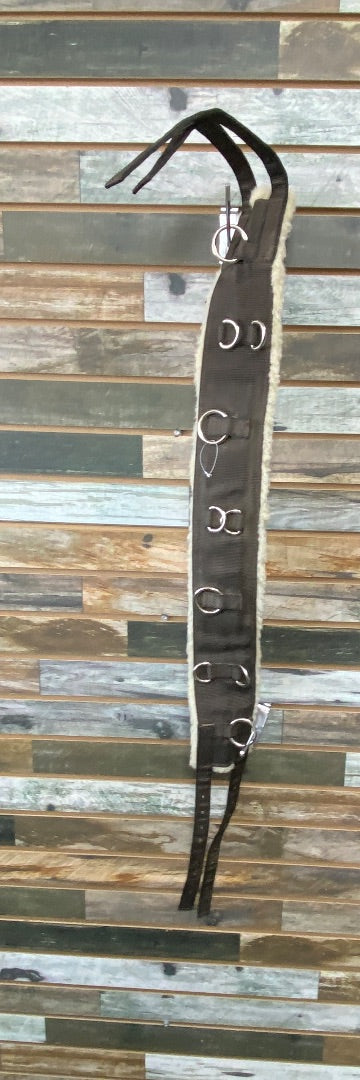 USED  Lunging Surcingle Brown Nylon Cob Brown