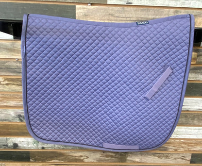 USED Dover Periwinkle Dover Dressage Saddle Pad Dressage Periwinkle