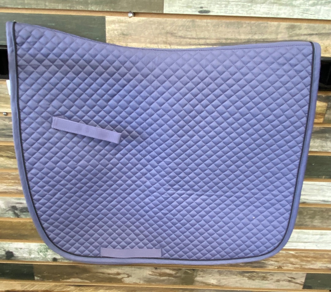 USED Dover Periwinkle Dover Dressage Saddle Pad Dressage Periwinkle