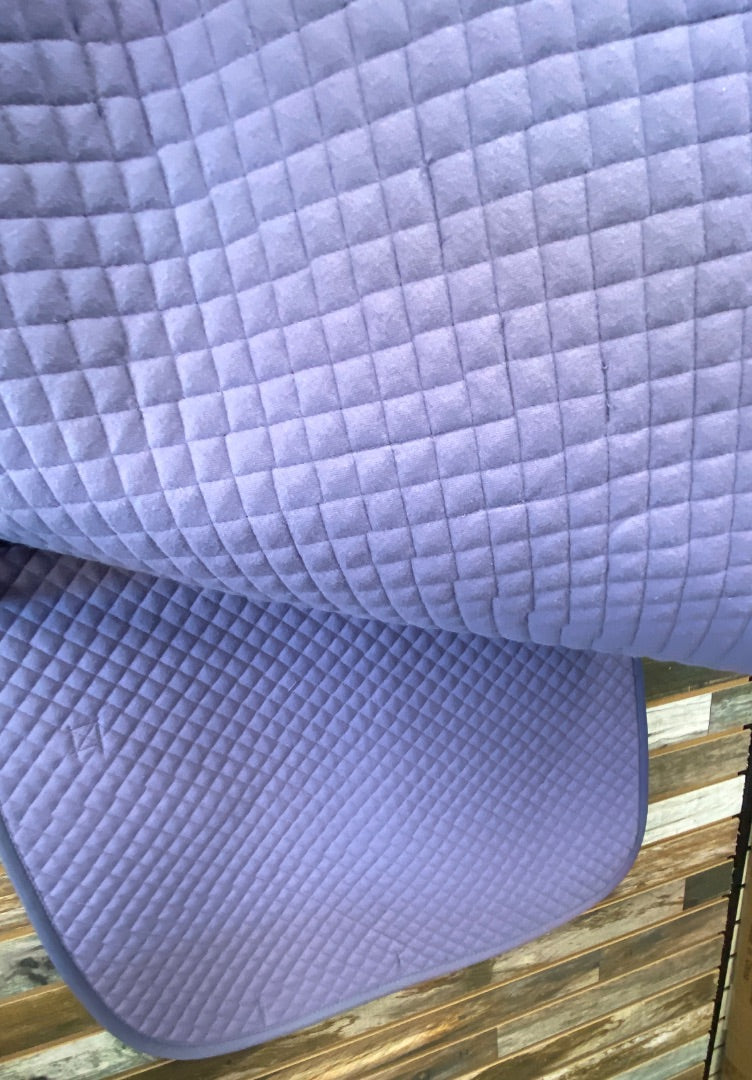 USED Dover Periwinkle Dover Dressage Saddle Pad Dressage Periwinkle