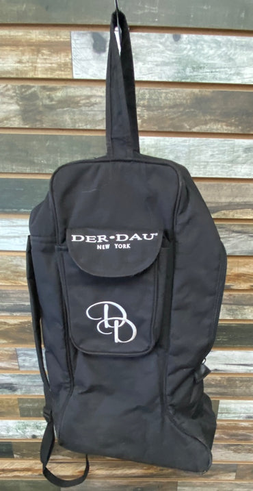 USED Der-Dau Black Boot Bag  Black