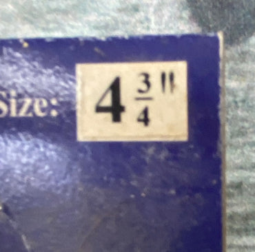 USED  Stirrup Pads 4 3/4 White
