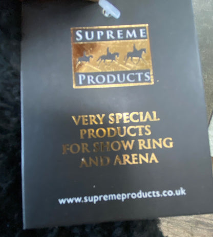 USED Supreme Products NWT Black Ear Warmers Horse Black