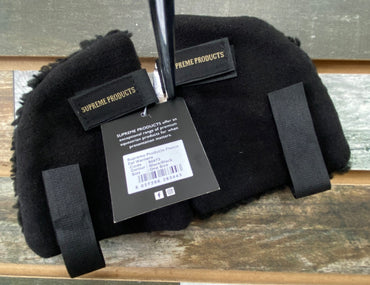 USED Supreme Products NWT Black Ear Warmers Horse Black